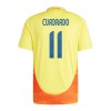 Officiële Voetbalshirt Colombia Juan Cuadrado 11 Thuis 2024 - Heren